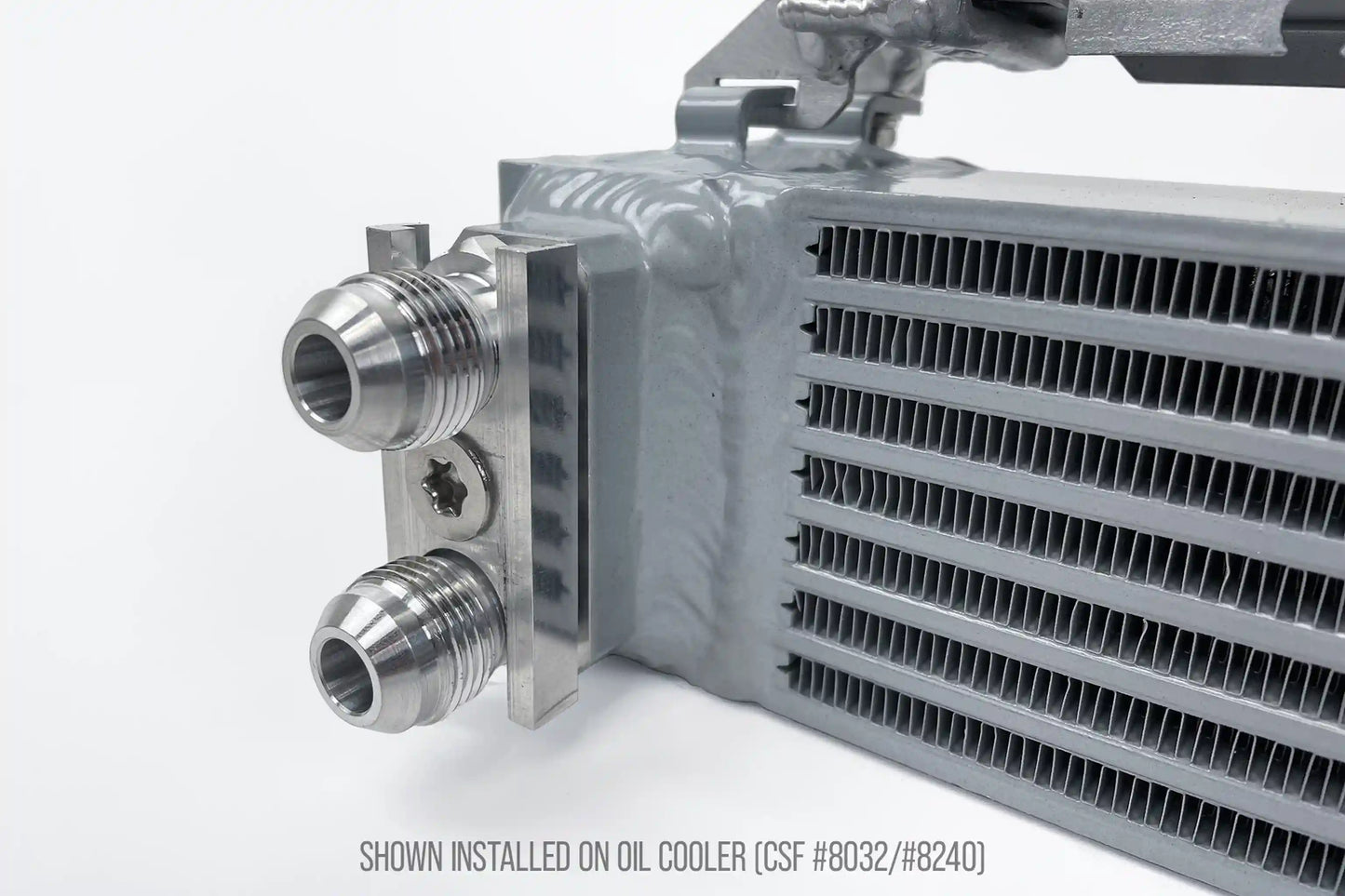 BMW S54 Swap E36 Oil Cooler -10 AN Fitting Adapter