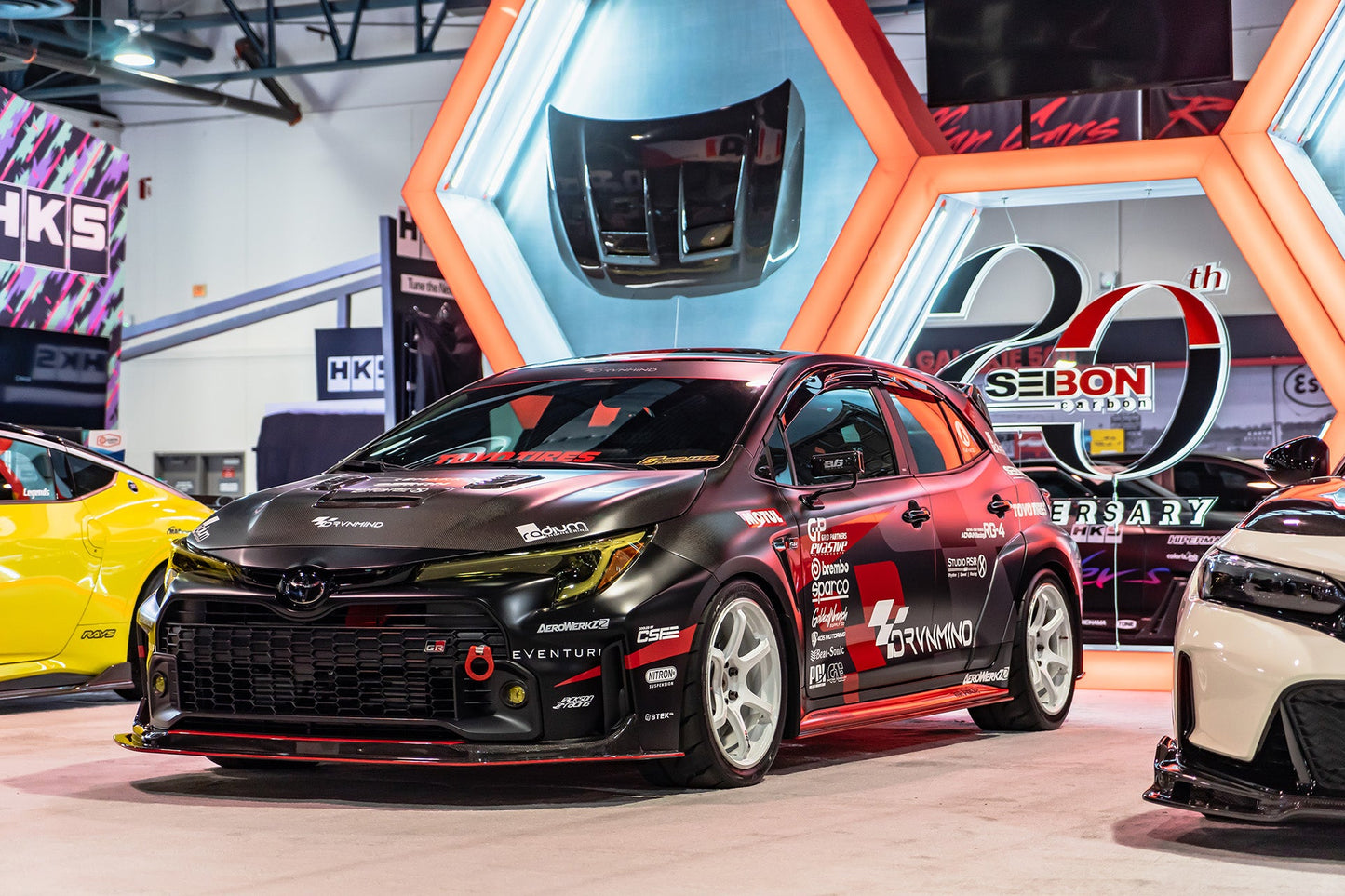 Toyota GR Corolla / GR Yaris Stepped-Core Intercooler - Black