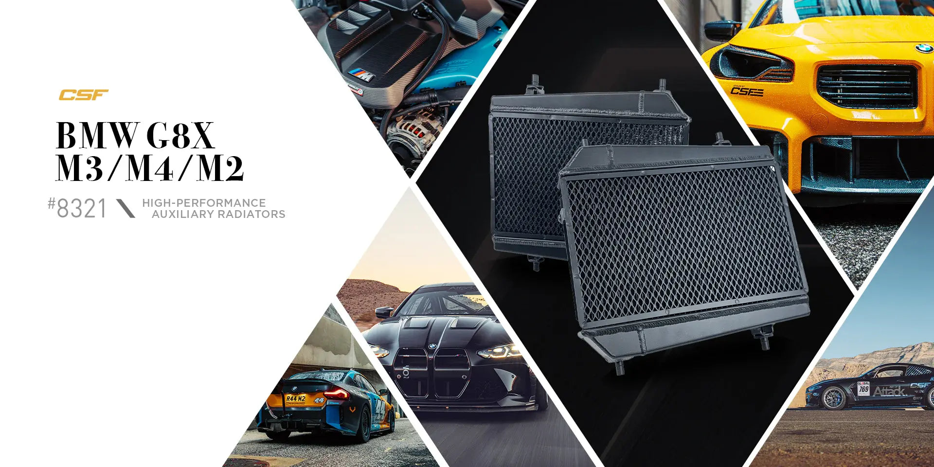 CSF intercooler product showcase