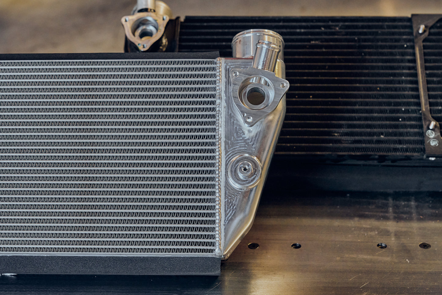 Ferrari 488 / Pista / F8 Twin Intercooler Set - Raw Billet