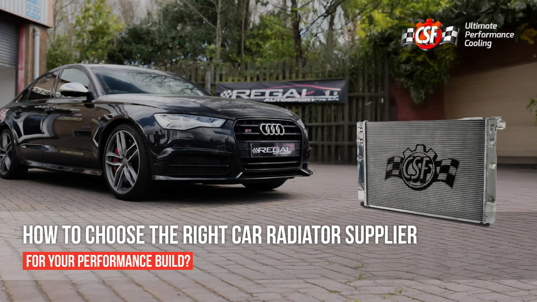 Car radiator supplier for performance builds