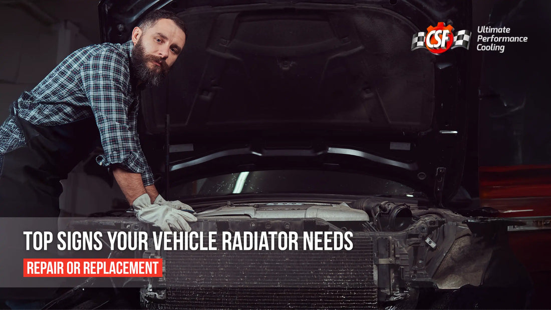 Car radiator repair warning signs overheating engine