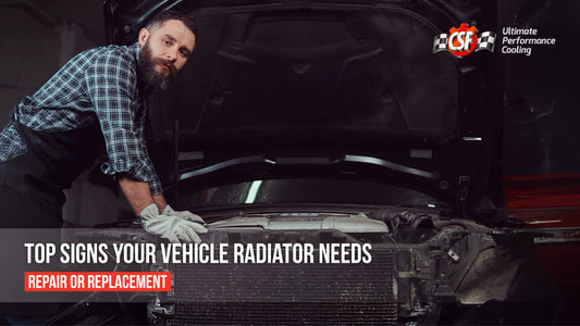 Car radiator repair warning signs overheating engine