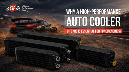 High-performance auto cooler for tuned engines