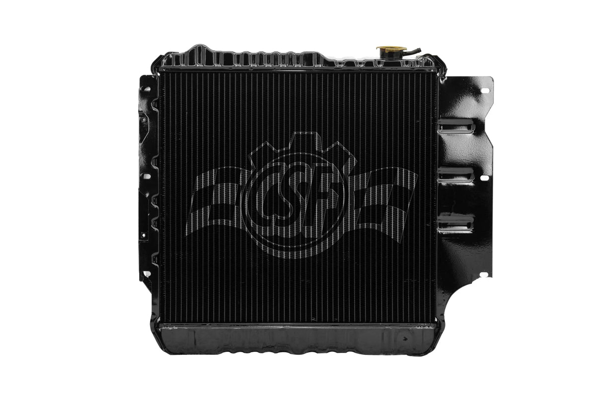 CSF #2578 87-04 Jepp Wrangler (3 ROW Copper Core) Radiator – view 2