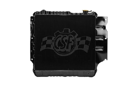 CSF #2578 87-04 Jepp Wrangler (3 ROW Copper Core) Radiator – view 2