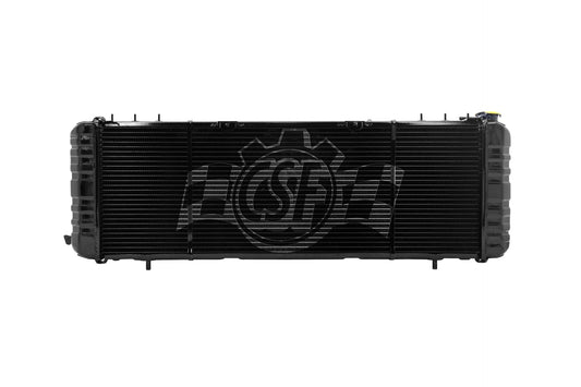CSF #2671 91-01 Cherokee (XJ) 2.5 & 4.0L LHD w/ filler neck (3-Row Copper Core) Radiator