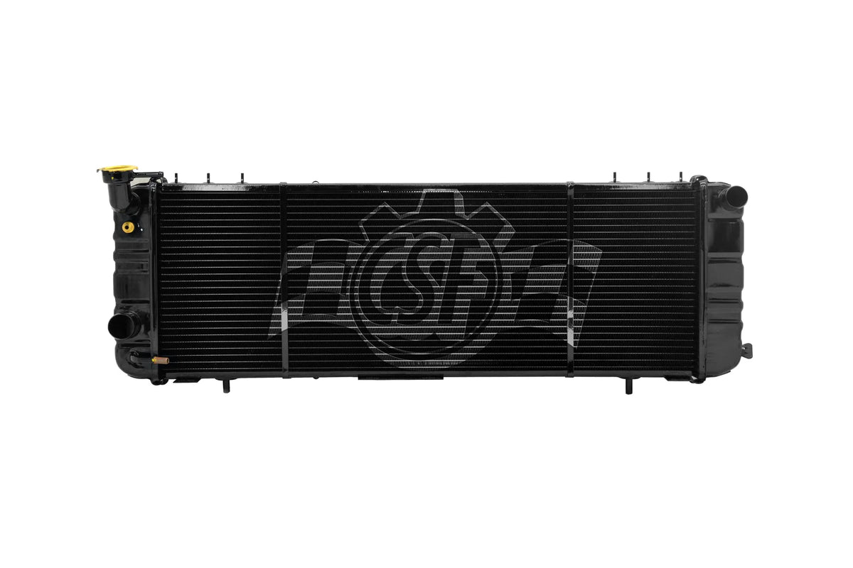 CSF #2671 91-01 Cherokee (XJ) 2.5 & 4.0L LHD w/ filler neck (3-Row Copper Core) Radiator – view 2