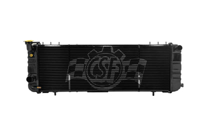 CSF #2671 91-01 Cherokee (XJ) 2.5 & 4.0L LHD w/ filler neck (3-Row Copper Core) Radiator – view 2