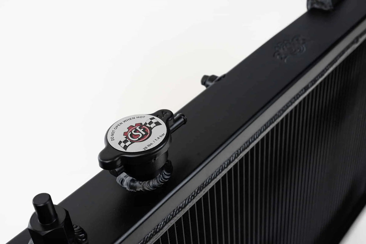 CSF #2850KB K-Swap 92-00 Honda Civic / 94-01 Acura Integra All-Aluminum Radiator - Black – view 2