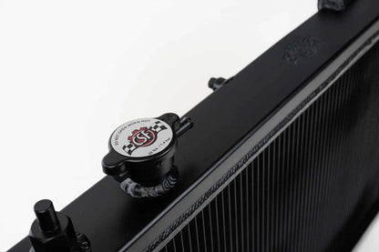 CSF #2850KB K-Swap 92-00 Honda Civic / 94-01 Acura Integra All-Aluminum Radiator - Black – view 2