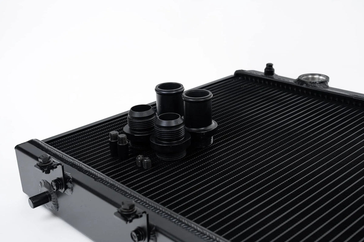 CSF #2850KB K-Swap 92-00 Honda Civic / 94-01 Acura Integra All-Aluminum Radiator - Black – view 4