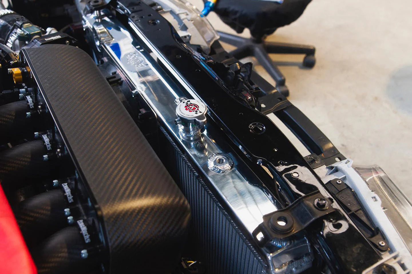 CSF #2850K K-Swap 92-00 Honda Civic / 94-01 Acura Integra All-Aluminum Radiator – view 7
