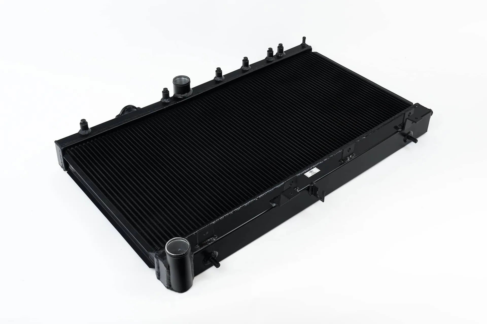 CSF #3076B 02-07 Subaru Impreza WRX/STI All-Aluminum Radiator - w/ filler neck - Black – view 3