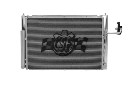 CSF #7012T 09-20 Nissan 370Z / 08-13 Infiniti G37 (MT) Triple-Pass Radiator + AC Condenser – view 2