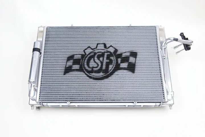 CSF #7012T 09-20 Nissan 370Z / 08-13 Infiniti G37 (MT) Triple-Pass Radiator + AC Condenser – view 5