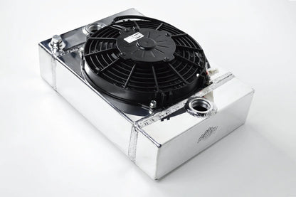 CSF #7065 The KING Cooler - Ultimate Drag Race Radiator w/ SPAL Fan & Mounting Kit
