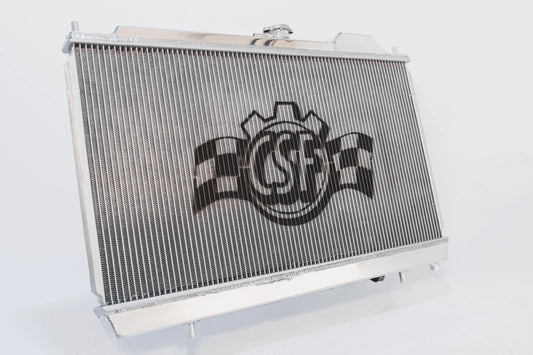 CSF #7075 Mitsubishi Evo 4/5/6/7/8/9 Full Size Slim All-Aluminum Radiator w/ 12in SPAL Fan
