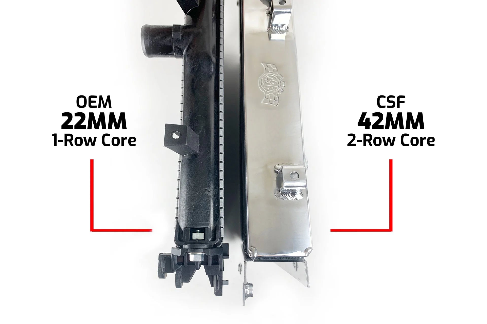 CSF #7085 10-20 Toyota 4Runner High-Performance All-Aluminum Radiator – comparison