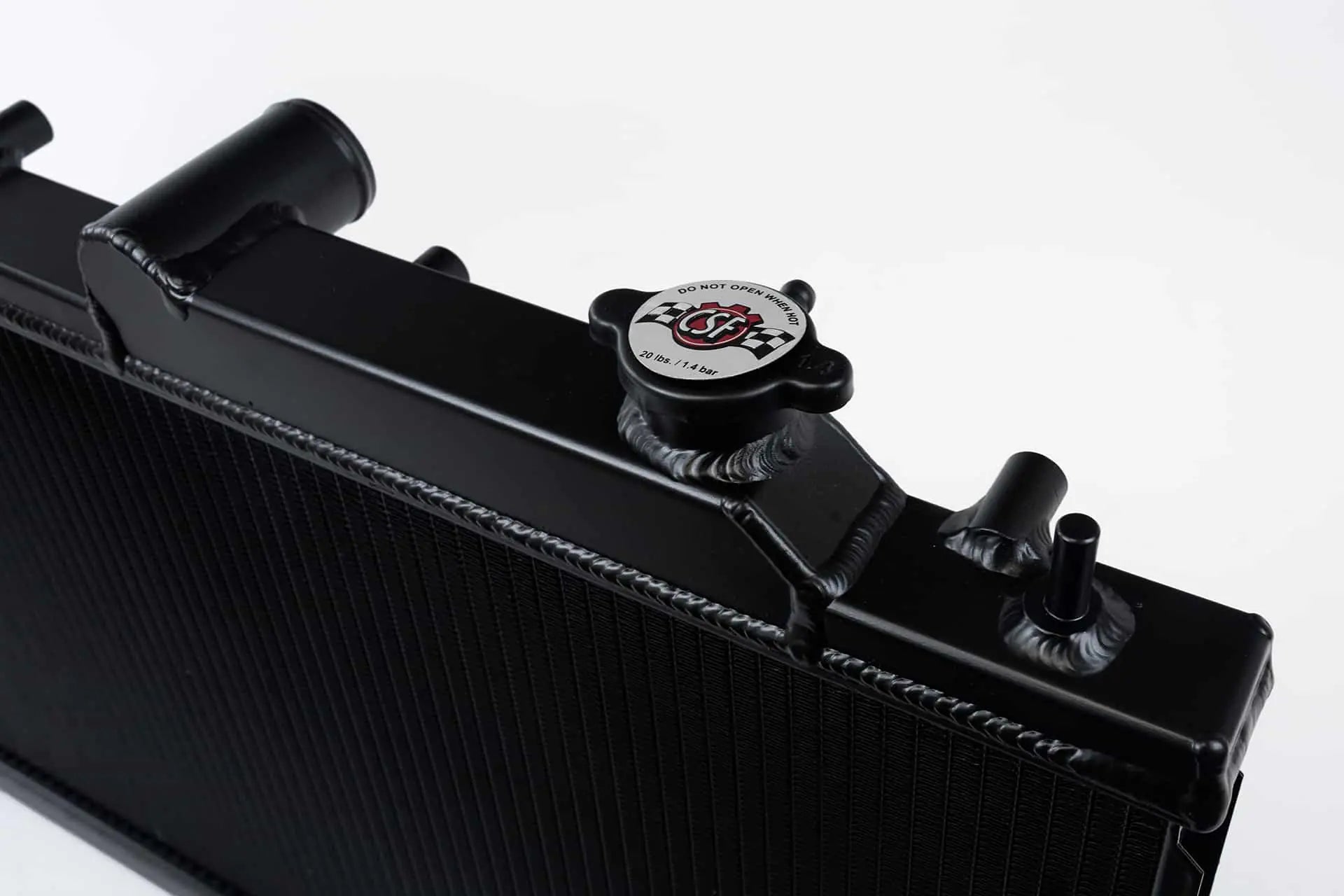 CSF #7094B 08-14 Subaru WRX / STI / 15-21 WRX 1-Row 31mm High-Performance Radiator - Black – view 3