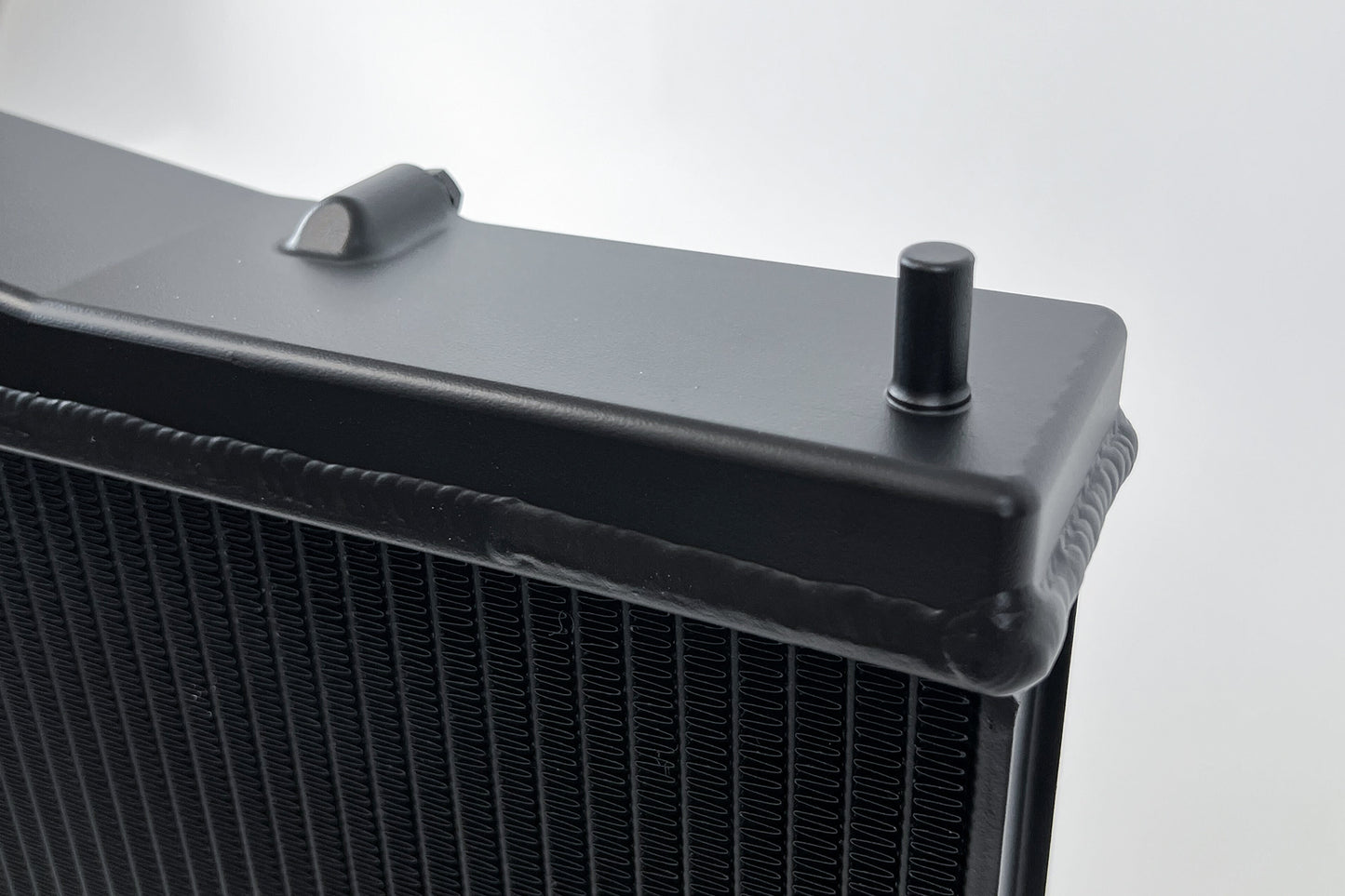 R33 Skyline GT-R/GTS Full Billet Aluminum High-Performance Radiator - Black