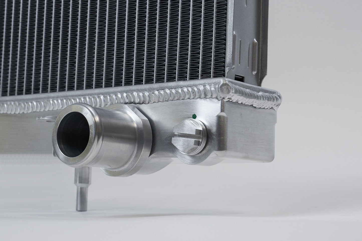 R33 Skyline GT-R/GTS Full Billet Aluminum High-Performance Radiator - Raw Billet