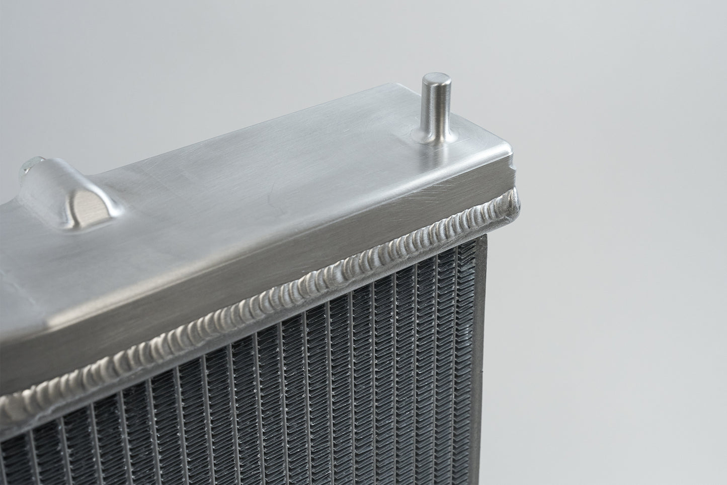 R33 Skyline GT-R/GTS Full Billet Aluminum High-Performance Radiator - Raw Billet