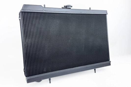 CSF #7229B CSF High-Performance All-Aluminum Radiator in Black for Nissan R32 Skyline GT-R