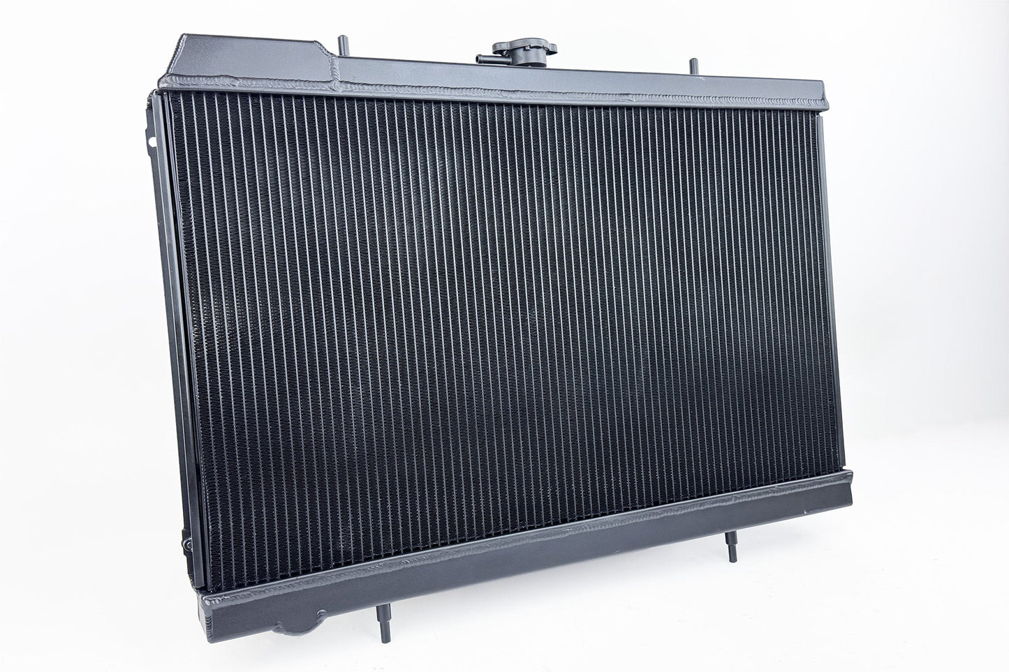 CSF High-Performance All-Aluminum Radiator in Black for Nissan R32 Skyline GT-R