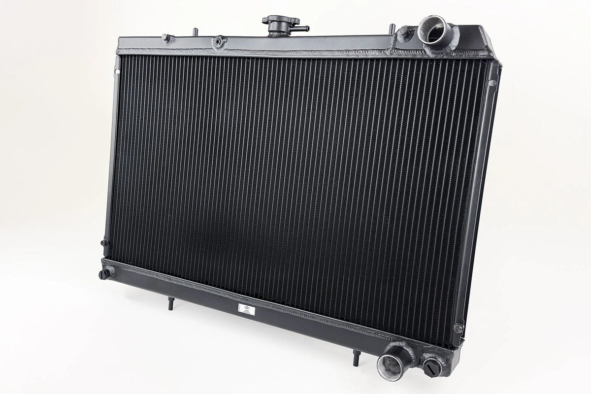 CSF #7229B CSF High-Performance All-Aluminum Radiator in Black for Nissan R32 Skyline GT-R – view 2