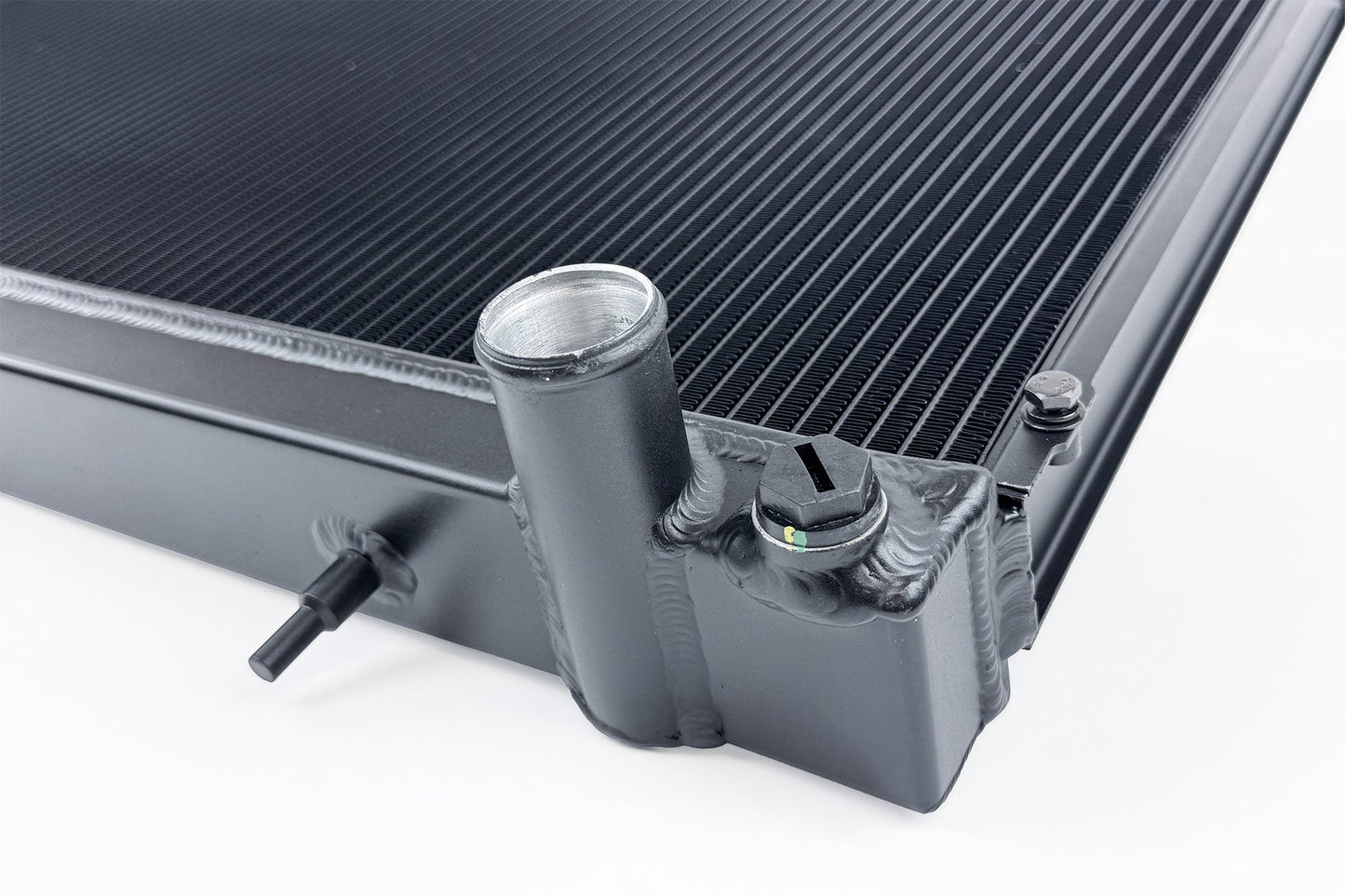 CSF High-Performance All-Aluminum Radiator in Black for Nissan R32 Skyline GT-R
