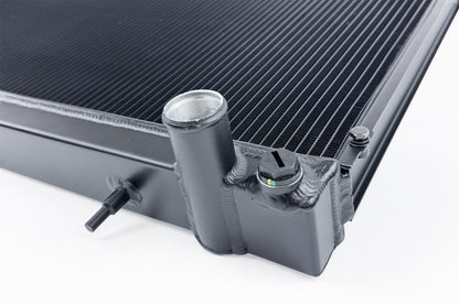 CSF High-Performance All-Aluminum Radiator in Black for Nissan R32 Skyline GT-R