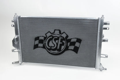 CSF performance radiator front view