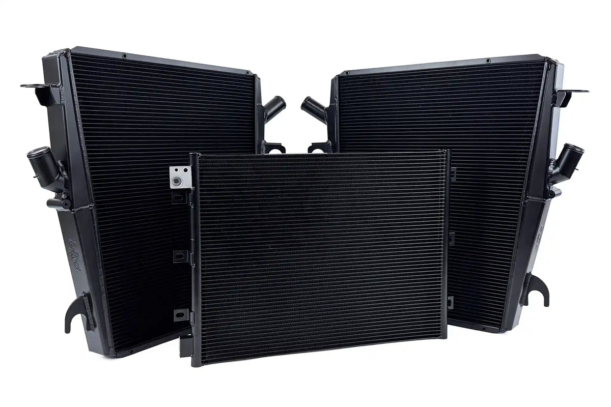 CSF Ferrari 458 radiator and cooling components
