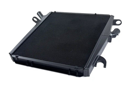 CSF Ferrari 458 right radiator angled view showing cooling fins