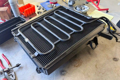 CSF Ferrari 458 right radiator installation and fitment