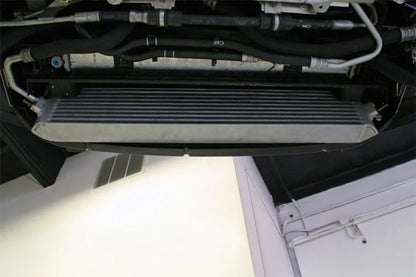 CSF #8025 BMW E9X M3 Race-Spec Oil Cooler – installed