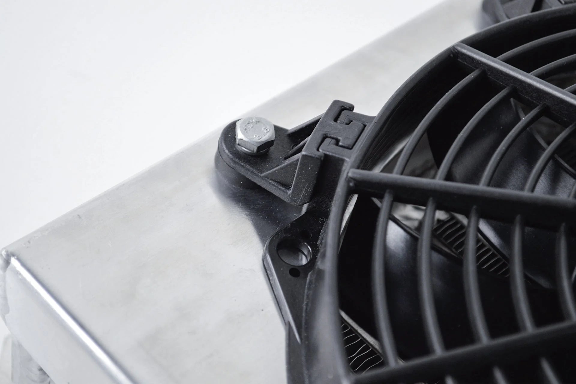 CSF #8026 13.8in x 10in Dual Fluid Bar & Plate HD Oil Cooler w/9in SPAL Fan – view 3