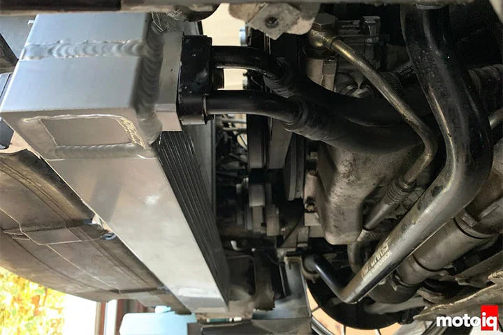 CSF #8032 BMW E46 M3 / E39 M5 Race-Spec Dual-Pass Oil Cooler – installed