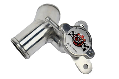 CSF #8044 FR-S/BRZ/86/GR86 All-Aluminum Filler Neck w/1.4 bar High Pressure Radiator Cap – view 2
