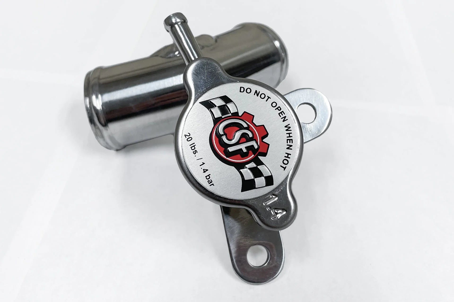 CSF #8044 FR-S/BRZ/86/GR86 All-Aluminum Filler Neck w/1.4 bar High Pressure Radiator Cap – view 3
