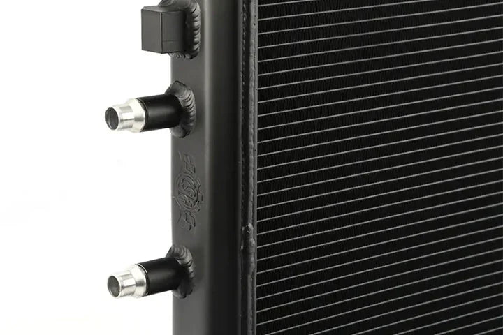 CSF #8075V BMW F8X M3/M4 Front Mount Heat Exchanger w/ rock guard - Black – view 5