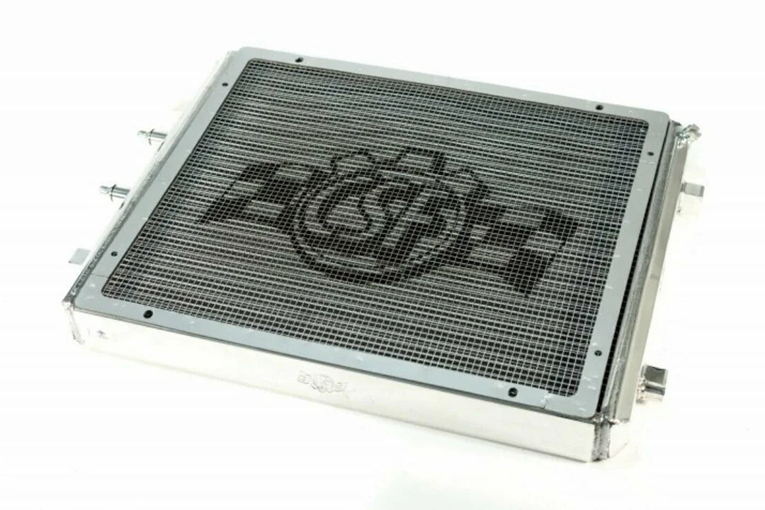 CSF #8075 BMW F8X M3/M4 Front Mount Heat Exchanger w/ rock guard - Silver – view 4