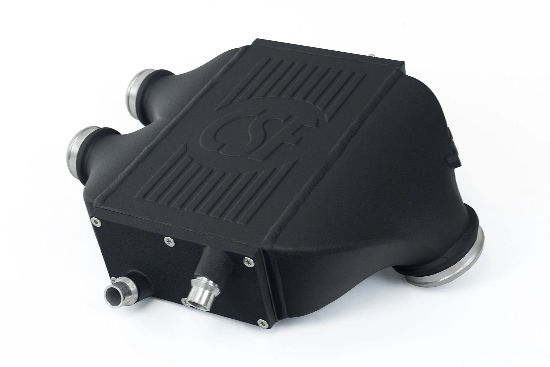 CSF #8082 F8X M3 / M4 / M2 Comp Top Mount Charge-Air-Cooler - Crinkle Black Finish – view 2