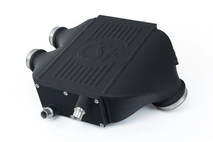 CSF #8082 F8X M3 / M4 / M2 Comp Top Mount Charge-Air-Cooler - Crinkle Black Finish – view 2