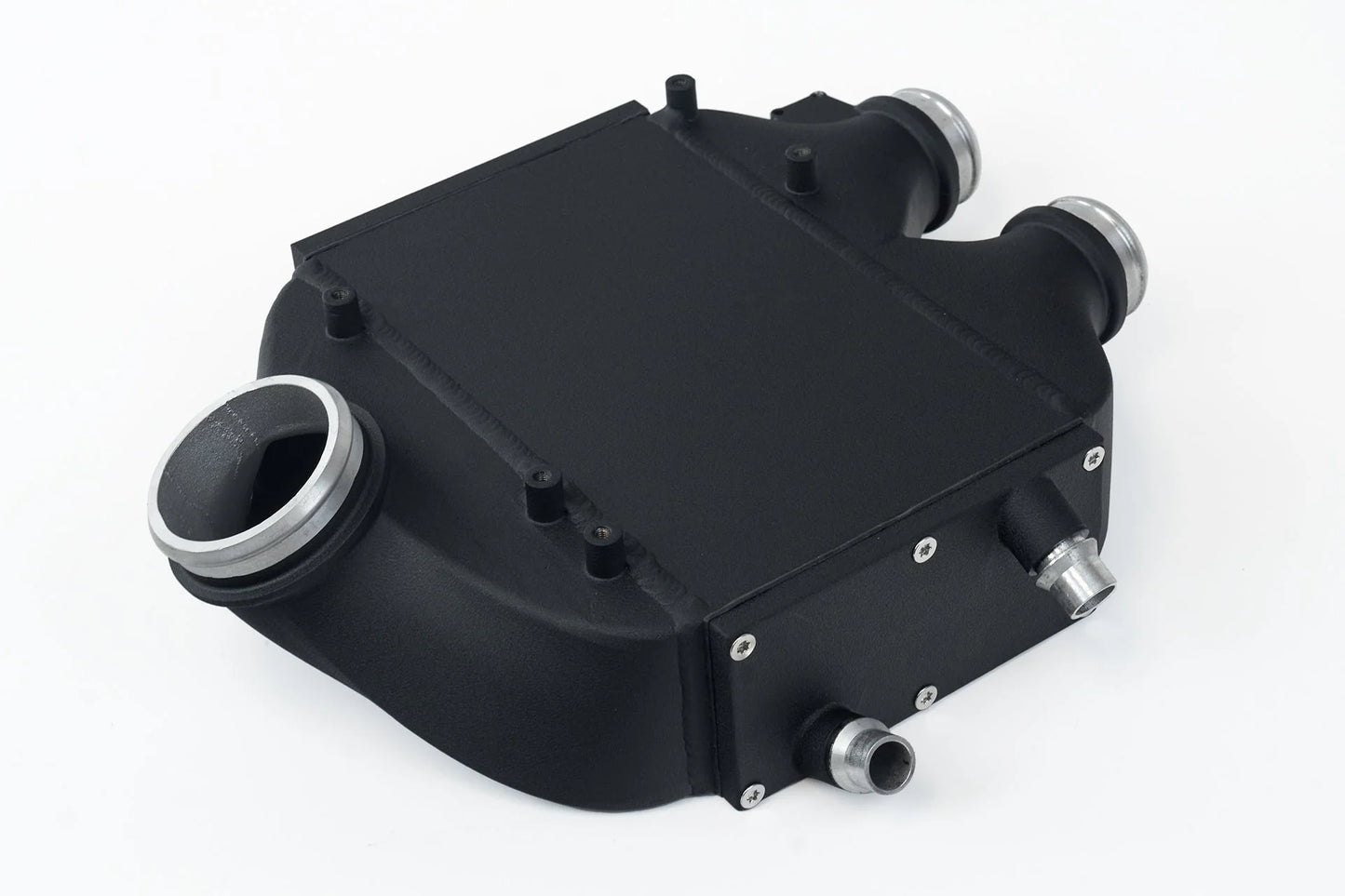 CSF #8082 F8X M3 / M4 / M2 Comp Top Mount Charge-Air-Cooler - Crinkle Black Finish – view 3