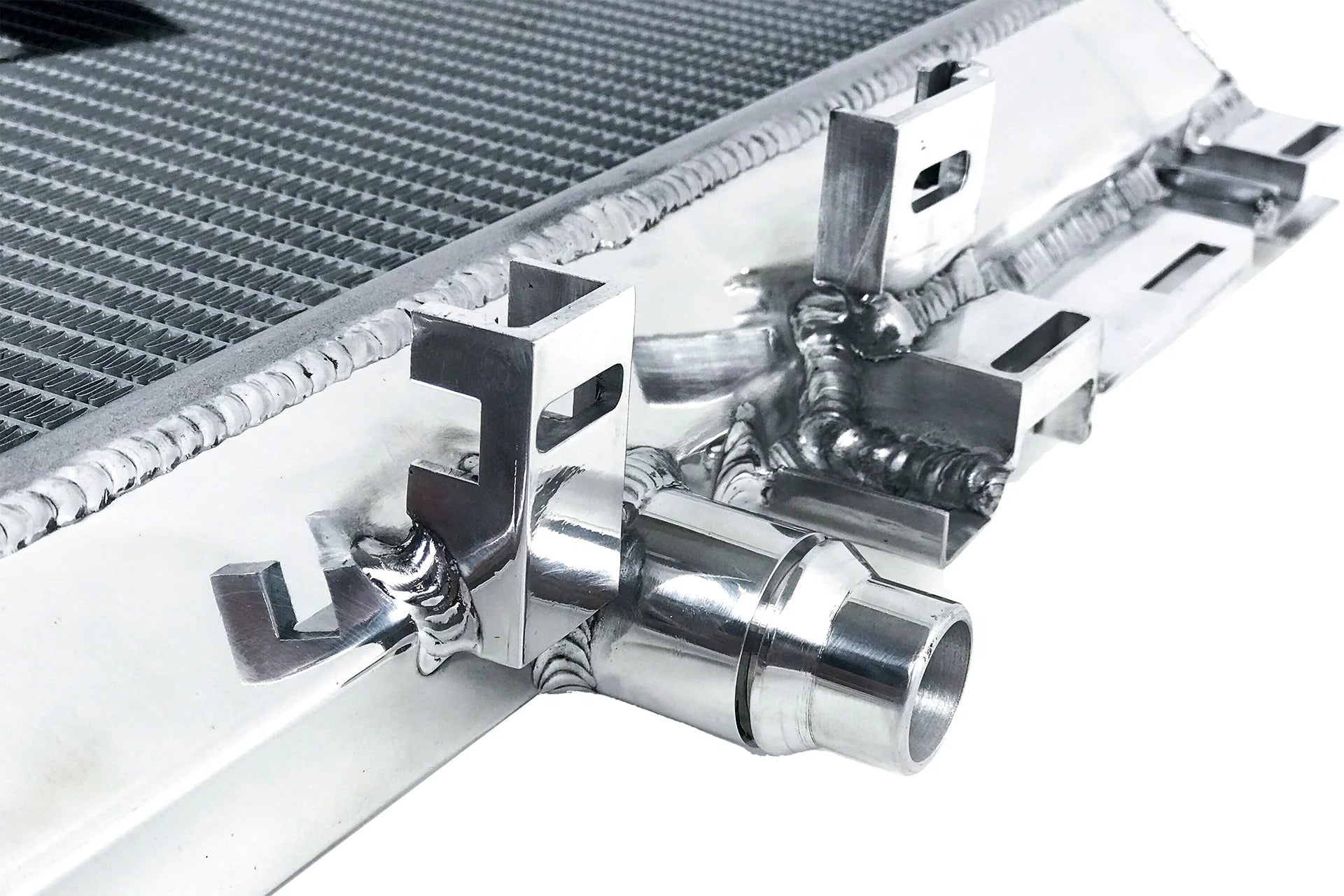 CSF #8088 Mercedes AMG GT/R/C / W205 C63 / W213 E63 / GLC63 Heat Exchanger w/ Rock Guard – view 4