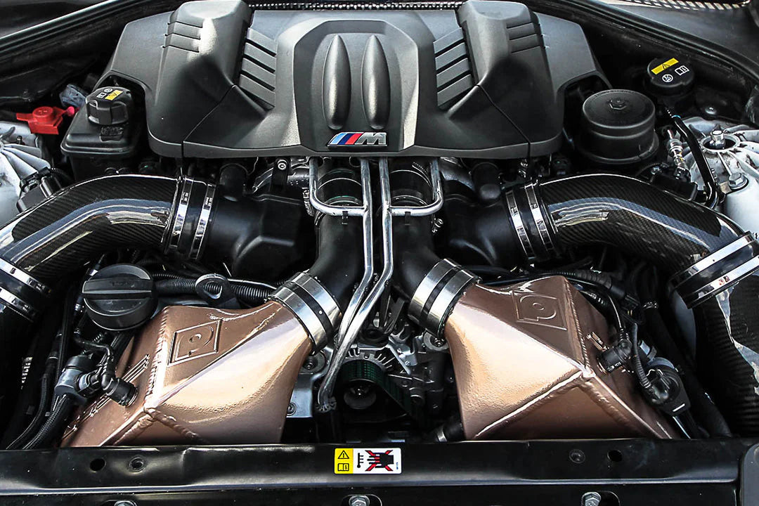 CSF #8109R BMW F1X M5 & M6 Twin Charge-Air-Cooler Set - Raw Finish – view 4