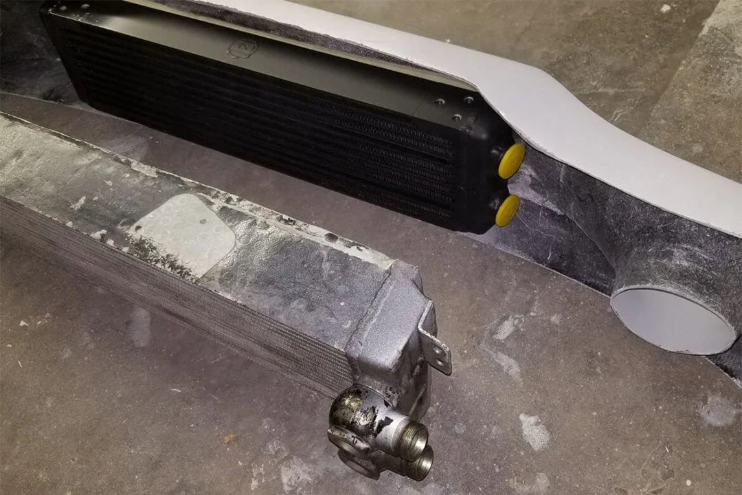 CSF #8110 Universal Dual-Pass Oil Cooler / RS Porsche / M22 x 1.5 / 24L x 5.75H x 2.16W – comparison