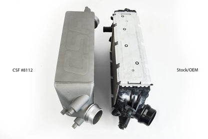 CSF #8112 CSF Porsche 911 Turbo / Turbo S (.1 &.2) (991 series) Twin Intercooler set – comparison